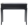 Valentine 2 Drawer Console Table Black