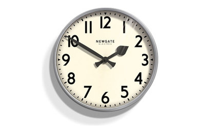 Newgate Putney Clock серые, Ø 40 см
