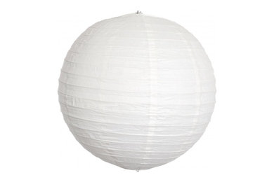 Lanterne Papier - Blanc - 45cm