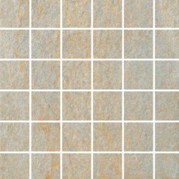 Quartzite / Sunset 2" x 2" Mosaic - Wall And Floor Tile