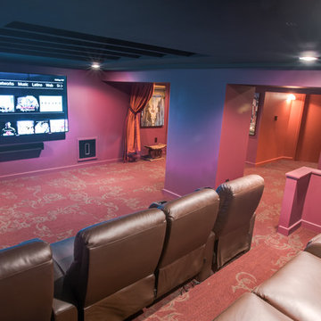 Custom Mt Airy Home Theater