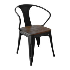 Metal Dining Chairs Industrial industrial dining room chairs | houzz Metal Dining Chairs Industrial industrial dining room chairs | houzz