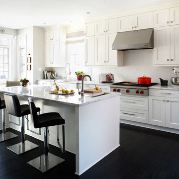 Bright, Airy Transitional Kitchen