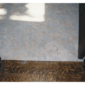 Pinwheel Mosaic Tile Install