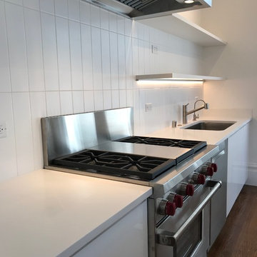 White on White Kitchen