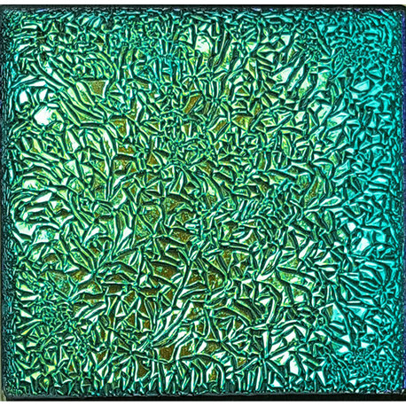 Metallic 2"x2" Fusion Series Ceramic Pool Mosaic 2"x2", Caribbean