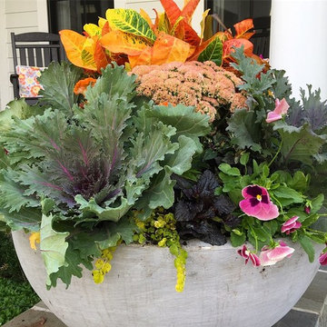 Fall Container Garden Design