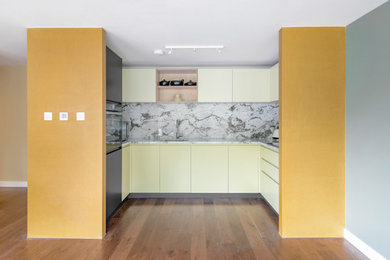 Inspiration for a contemporary kitchen in Other.