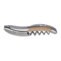 Laguiole Corkscrew, Oak Wood Handle - Products