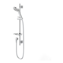 Kiri Rail Shower - Satin Chrome KISRCPSCAU - Shower Heads and Body Sprays