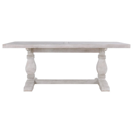 The Quincy Dining Table by Kosas Home , Nordic Ivory, 94"