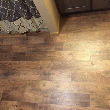 Birnamwood WI Bath Remodel - New Vanity, Top, and Floor