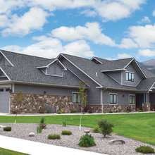 House Exterior Stone And Siding