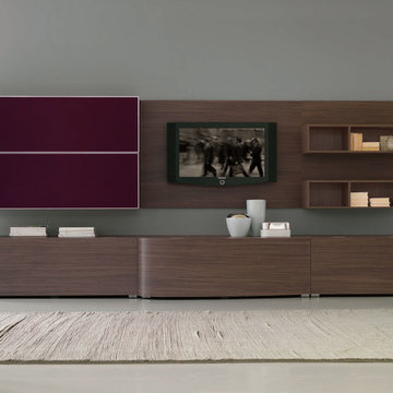Modern Wall Unit Velvet 918 by Artigian Mobili Italy - $4,395.00