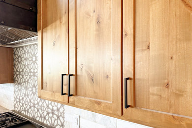 Example of a cottage kitchen design in Austin