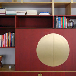 S&eacute;verine - une biblioth&egrave;que de style art d&eacute;co - 本棚