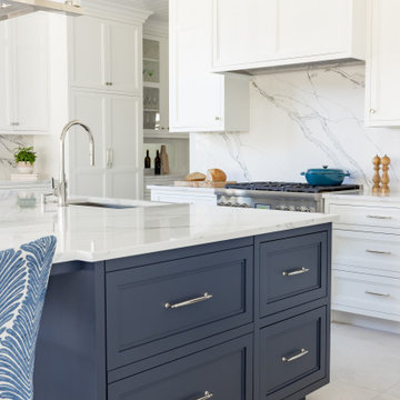Bedford Kitchen in Blue