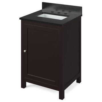 Astoria Transitional Espresso 24" Single Bowl Vanity