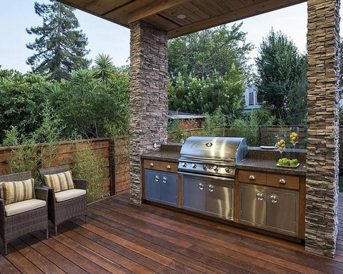 Covered Barbeque Grill Area Ideas, Pictures, Remodel and Decor