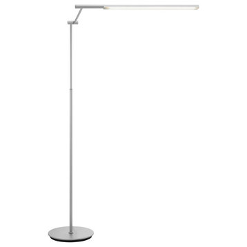 Tilla 1 Light Floor Lamp, Silver