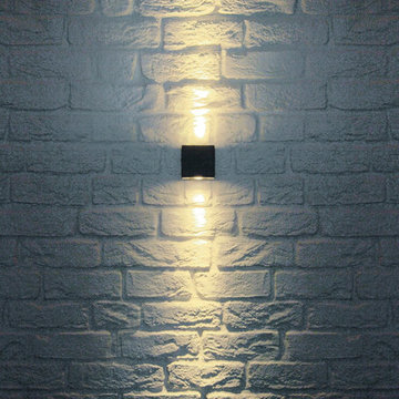Out-Beam G9 Outdoor Wall Lamp, Anthracite Finish