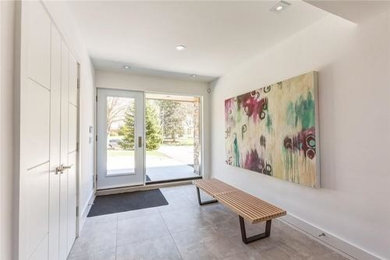 Example of a trendy home design design in Toronto