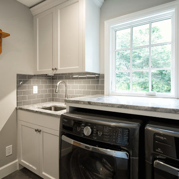 Contemporary Kitchen and Hearth Room Remodel