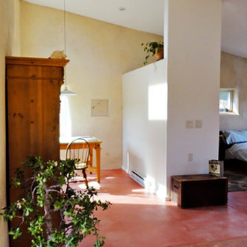 EcoSita | passive solar straw bale guest studio