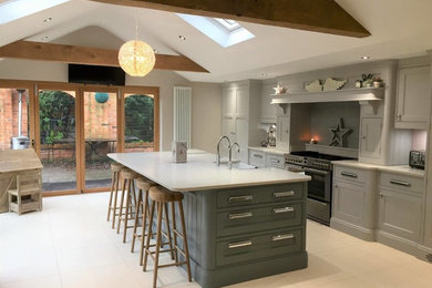 Design ideas for a kitchen in Cheshire.