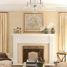 mantle/fireplace
