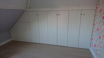 Zolderkast schuin dak