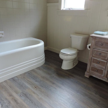 Client Modin Vinyl Plank wood look installs - Wychwood