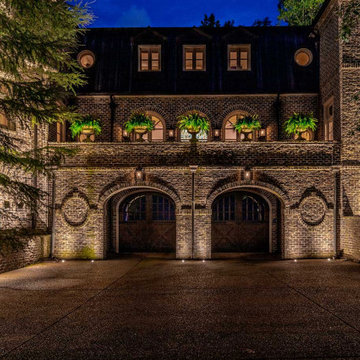 Garage Exterior Lighting on Belle Meade Estate