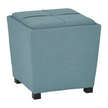 Storage Ottomans with Tray