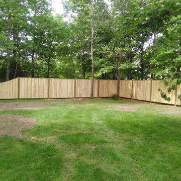 Stick Built Construction Fences