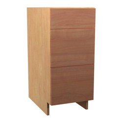 Home Decorators Collection - 12x34.5x24 in. Ancona Base Drawer Cabinet with 3 Soft Close Drawer in Cumin - Kitchen Cabinetry