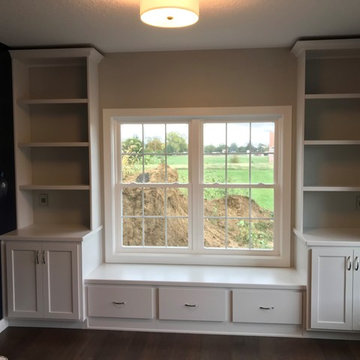 New Construction Kewanee IL MSI Quartz Koch & Dura Supreme Painted Cabinets