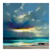 "West Coast Blues II" Printed Canvas by Scott Naismith, 85x85 Cm