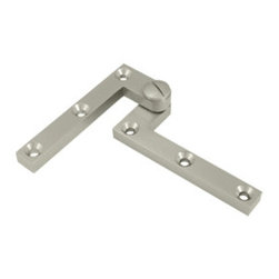 Solid Brass Pivot Hinge (4-3/8" x 5/8" x 1-7/8") - Hinges