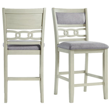 Taylor Counter Height Side Chair Set, Bisque