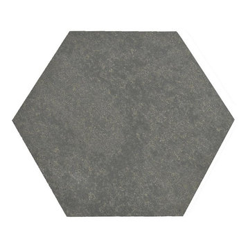6" Basalt Hex Tile