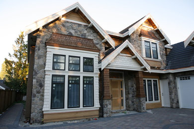 Minimalist exterior home photo in Vancouver