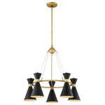 George Kovacs Lighting - George Kovacs Lighting P1825-248 Conic - Five Light Pendant - Number of Bulbs:5*Wattage:100W*Bulb Type:Medium Base*Bulb Included:No*UL Approved:
