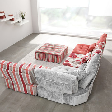 Arianne Love Modular Sectional Sofa by Famaliving California