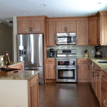 maple kitchen cabinets