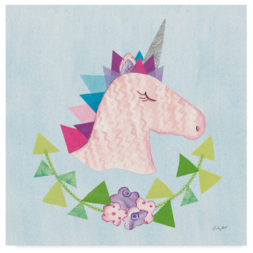 Courtney Prahl 'Unicorn Power III' Canvas Art