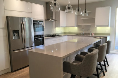 Example of a trendy kitchen design in Other