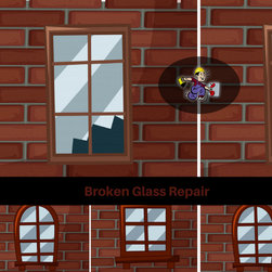 Broken Glass Repair 24/7 around the clock services - Windows