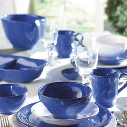 Vietri Marina Blu Dinnerware - Dinnerware