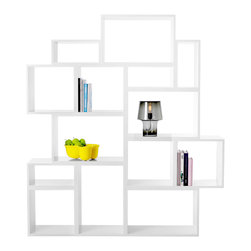 Stacked shelf system - Bookcases